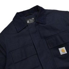 画像4: Carhartt USA Firm Duck Insulated Traditional Coat - Dark Navy (4)