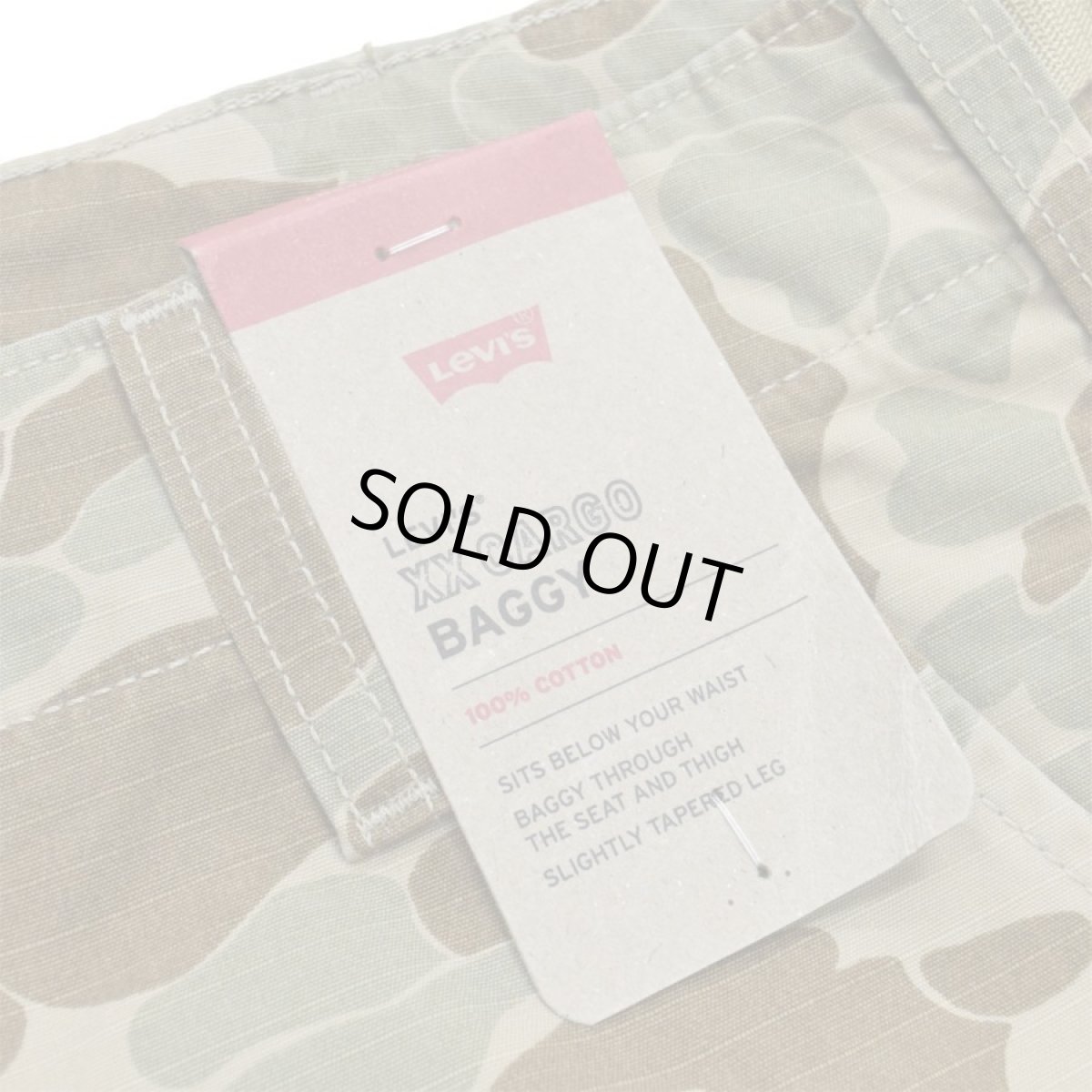画像4: Levi's XX Cargo Baggy Pants - Duck Camo (4)