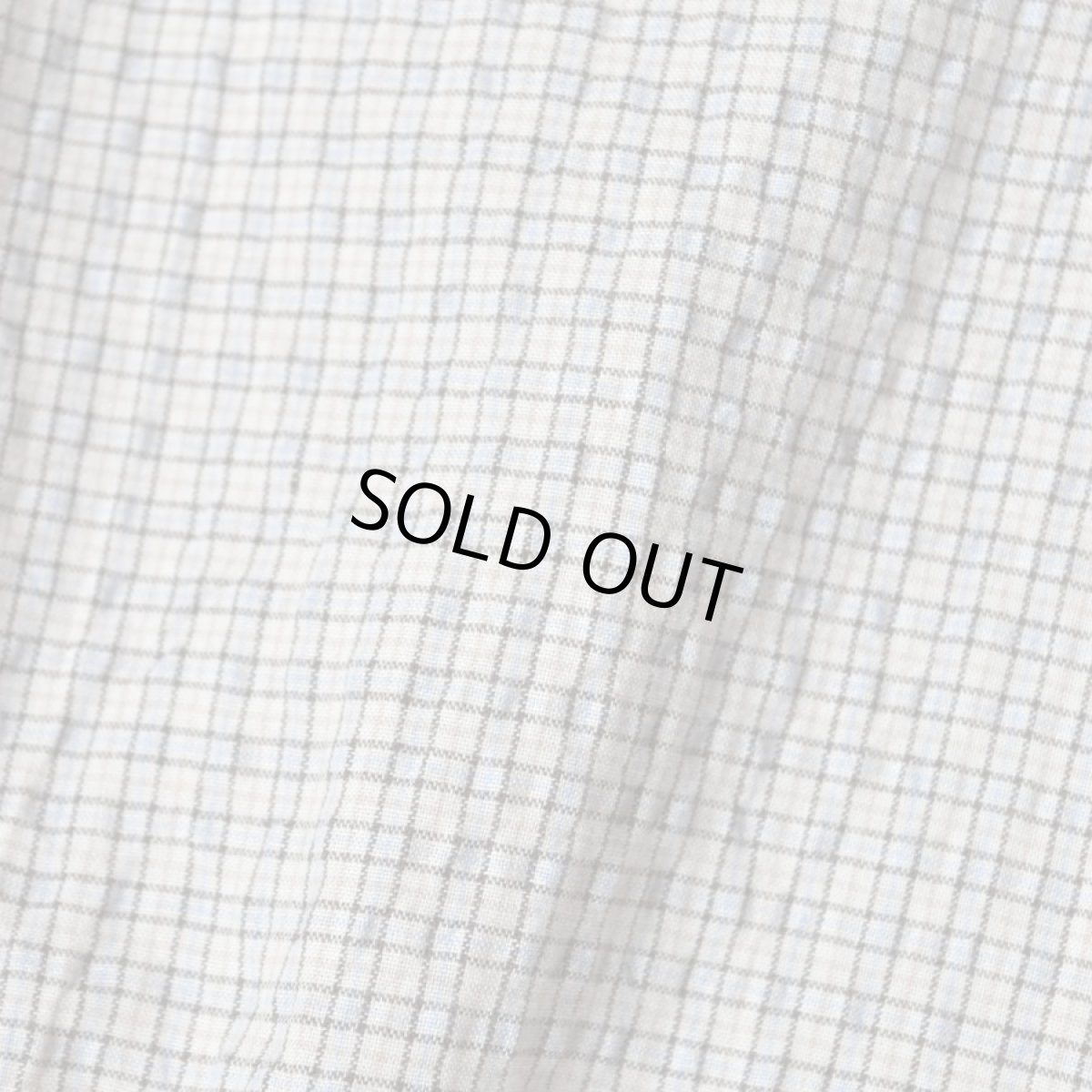 画像4: Cotton Hudson Long Sleeve Shirts - Beige Micro Check (4)