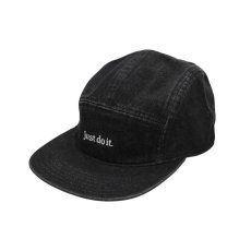 画像1: NIKE Fly Unstructured Denim Cap - Black (1)