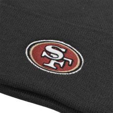 画像2: San Francisco 49ers Beanie - Charcoal (2)