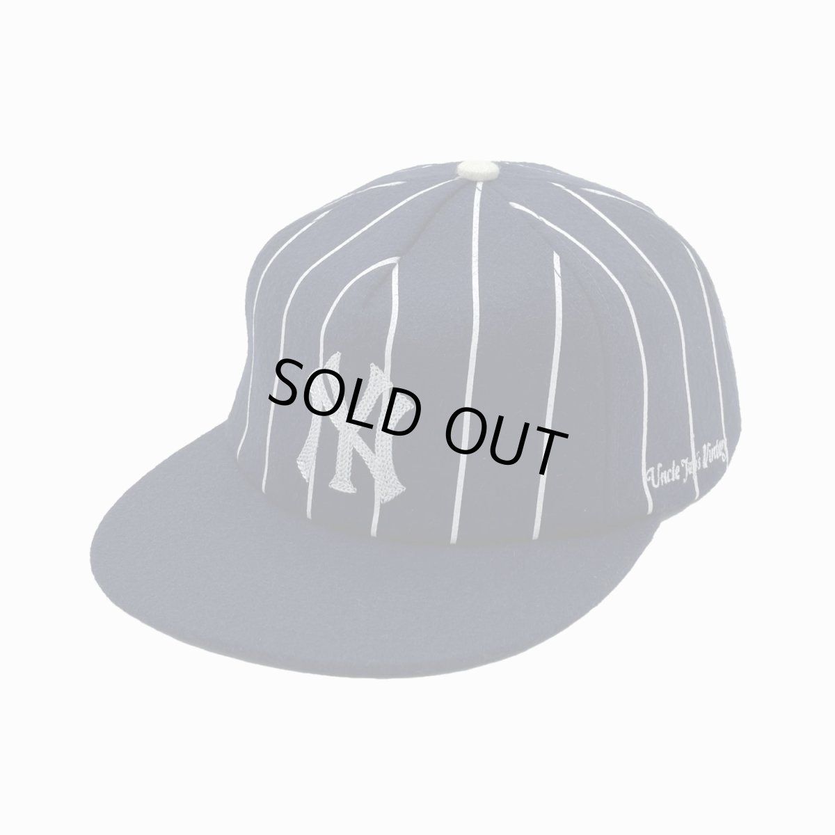 画像2: Uncle Jay's Vintage New York Yankees Reverse Pinstripe Cap - NavyｘWhite (2)