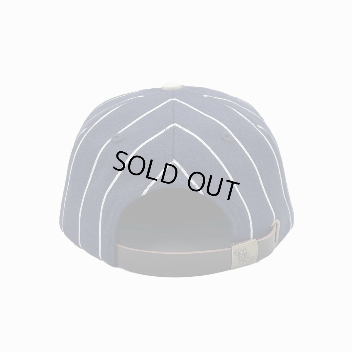 画像4: Uncle Jay's Vintage New York Yankees Reverse Pinstripe Cap - NavyｘWhite (4)