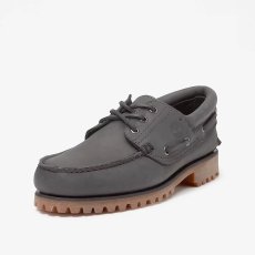 画像2: Timberland 3eye Classic Handsewn Lug Shoes - Dark Grey (2)