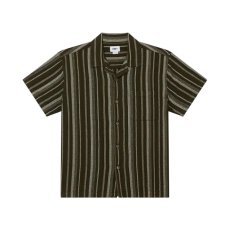 画像1: OBEY Hugh S/S Shirts - Dark Sage Multi (1)
