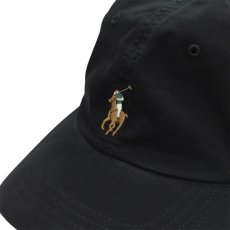 画像2: Polo Ralph Lauren Cotton Chino Ball Cap - Polo Black (2)