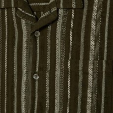 画像3: OBEY Hugh S/S Shirts - Dark Sage Multi (3)