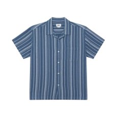 画像1: OBEY Hugh S/S Shirts - Dull Blue Multi (1)