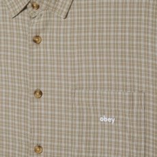 画像3: OBEY Bigwig Ian S/S Shirts - Dried Sage Multi (3)