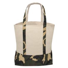 画像1: Rothco Large Camo Canvas Tote Bag (1)