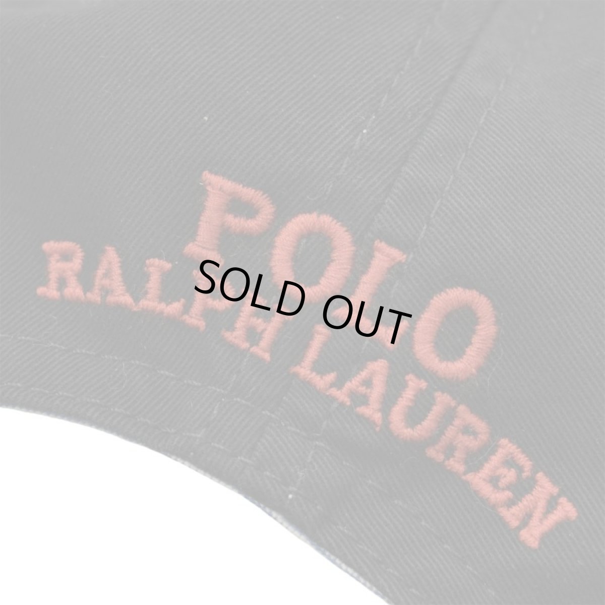 画像6: Polo Ralph Lauren Cotton Chino Ball Cap - Polo Black (6)
