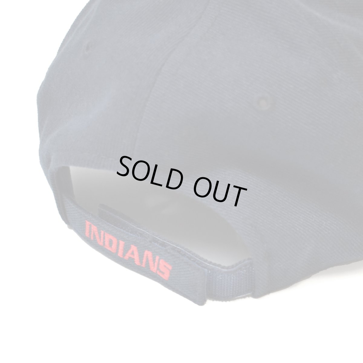 画像6: Deadstock Puma Baseball Cap Cleveland Indians - NavyｘRed (6)