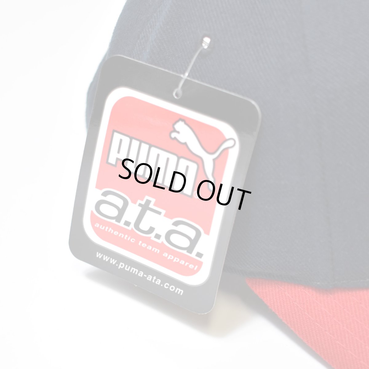 画像5: Deadstock Puma Baseball Cap Cleveland Indians - NavyｘRed (5)