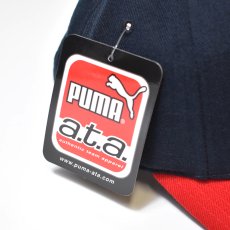 画像5: Deadstock Puma Baseball Cap Cleveland Indians - NavyｘRed (5)