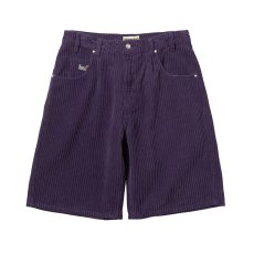 画像1: HUF Cromer Corduroy Shorts - Dark Berry (1)