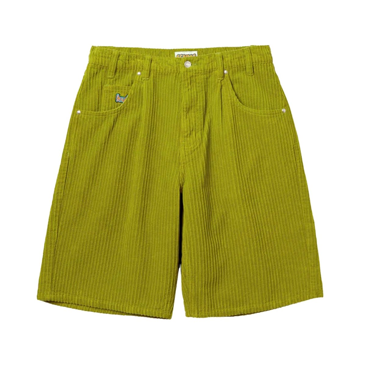 画像1: HUF Cromer Corduroy Shorts - Acid Green (1)