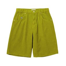 画像1: HUF Cromer Corduroy Shorts - Acid Green (1)