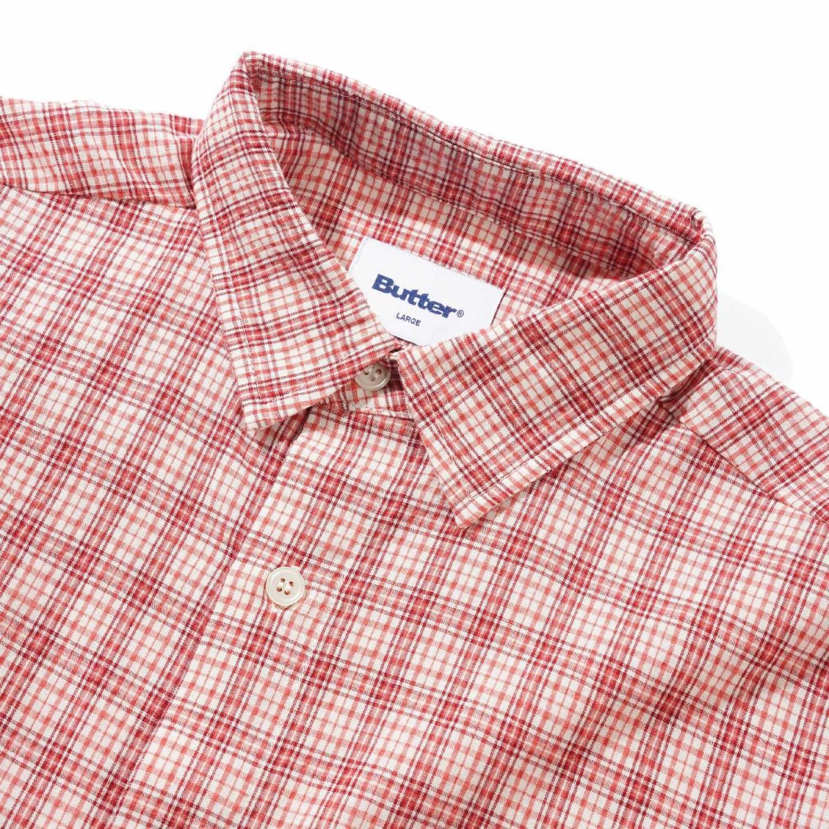 画像3: Butter Goods Equipment S/S Shirts - Rhubarb (3)