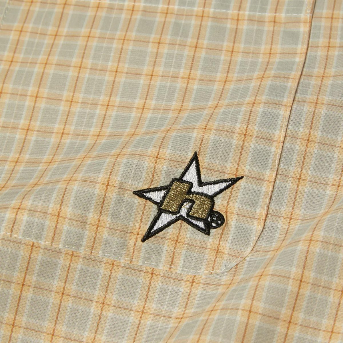 画像4: HUF H Star Plaid Shirts - Putty (4)