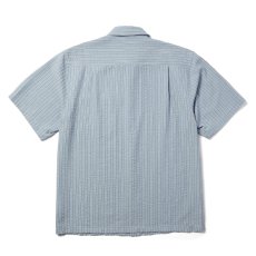 画像2: HUF Big Block Striped Shirts - Light Blue (2)