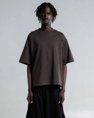 画像3: Shaka Wear 7.5oz Max Heavyweight Cropped Tee - Off Black (3)