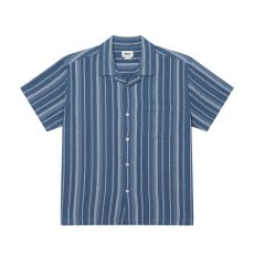 画像1: OBEY Hugh S/S Shirts - Dull Blue Multi (1)