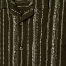 画像3: OBEY Hugh S/S Shirts - Dark Sage Multi (3)