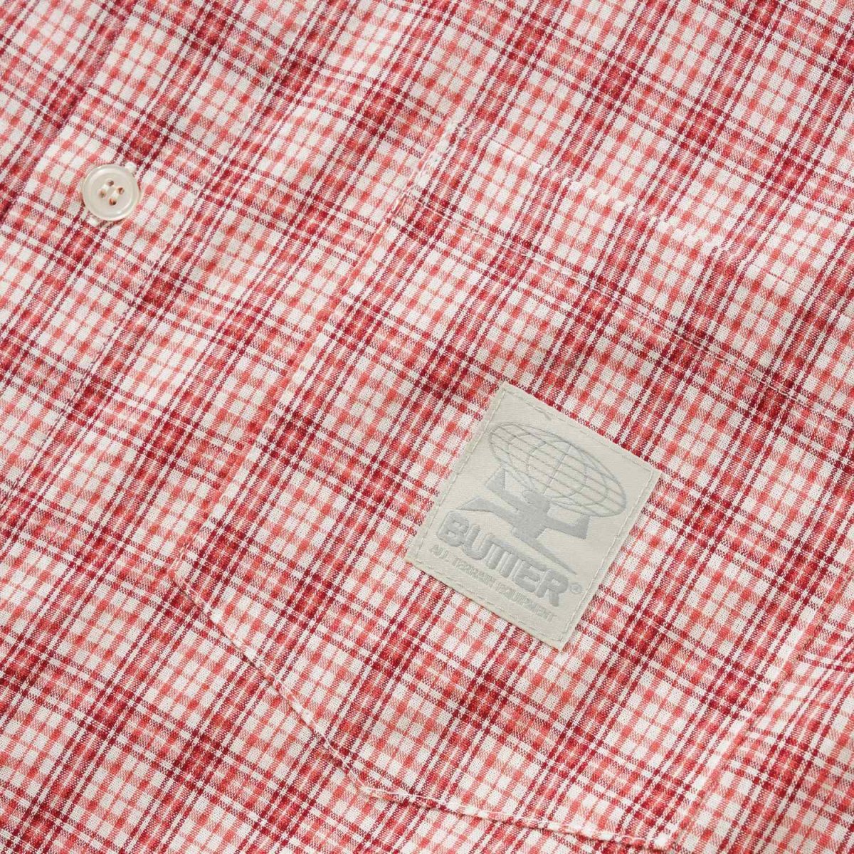 画像2: Butter Goods Equipment S/S Shirts - Rhubarb (2)