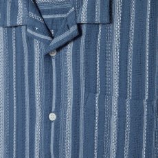 画像3: OBEY Hugh S/S Shirts - Dull Blue Multi (3)