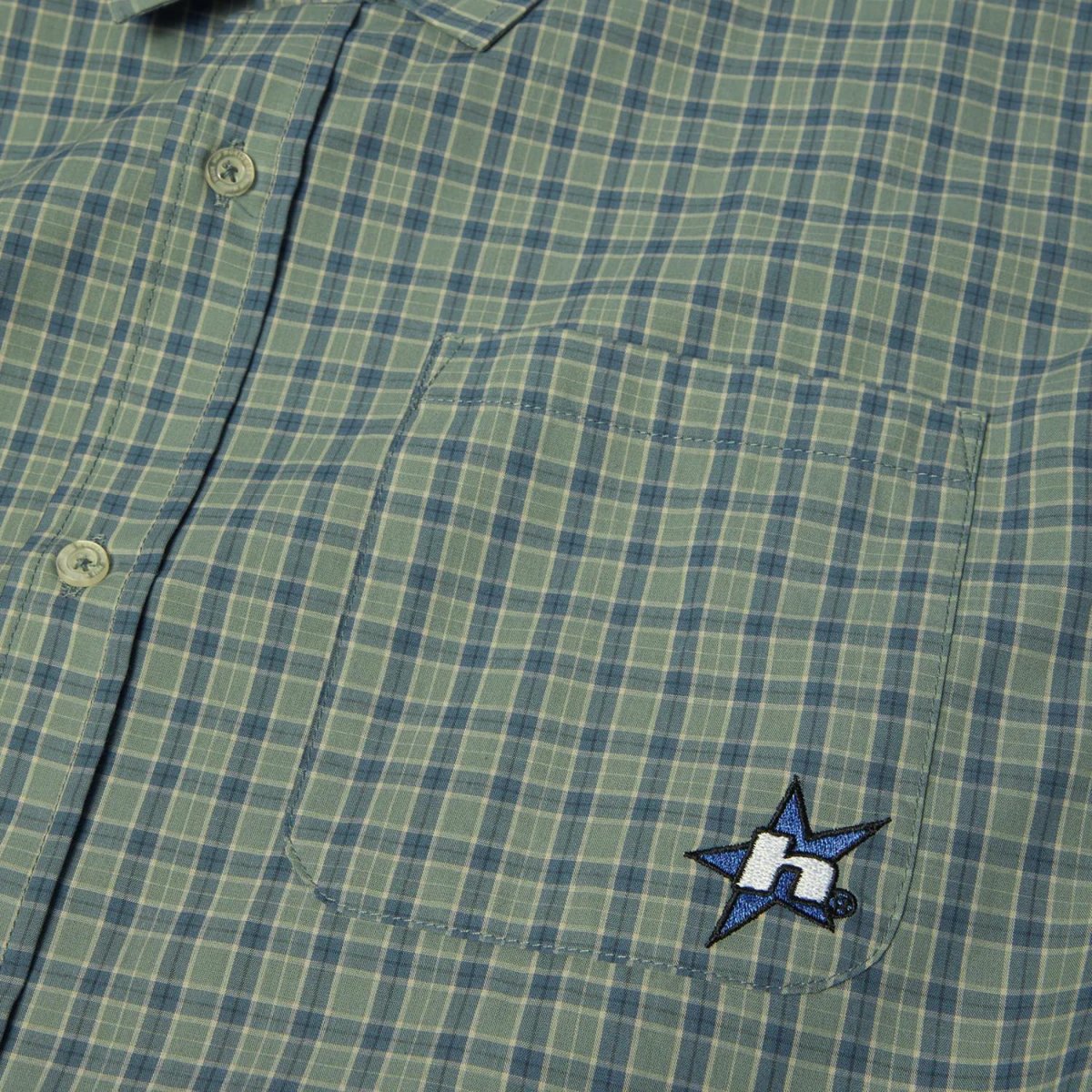 画像4: HUF H Star Plaid Shirts - Marine (4)