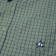 画像4: HUF H Star Plaid Shirts - Marine (4)