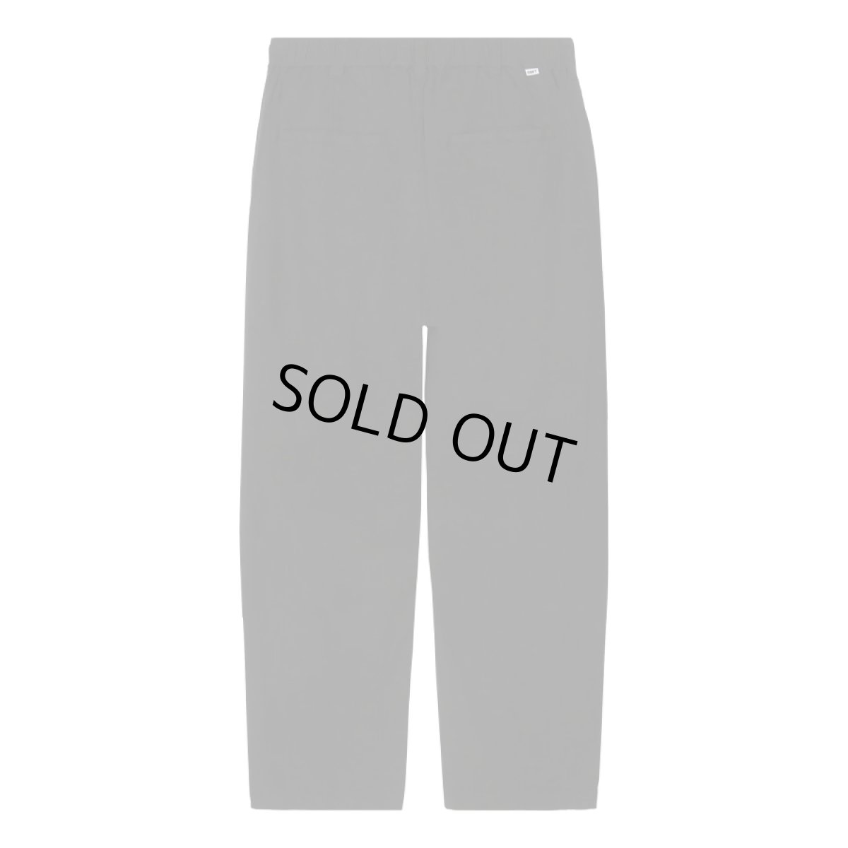 画像2: OBEY Foster Plated Linen Pants - Black / オベイ (2)