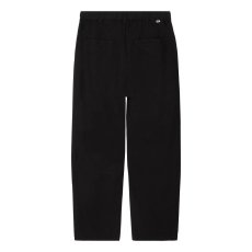 画像2: OBEY Foster Plated Linen Pants - Black  (2)