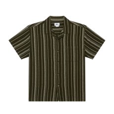 画像1: OBEY Hugh S/S Shirts - Dark Sage Multi (1)