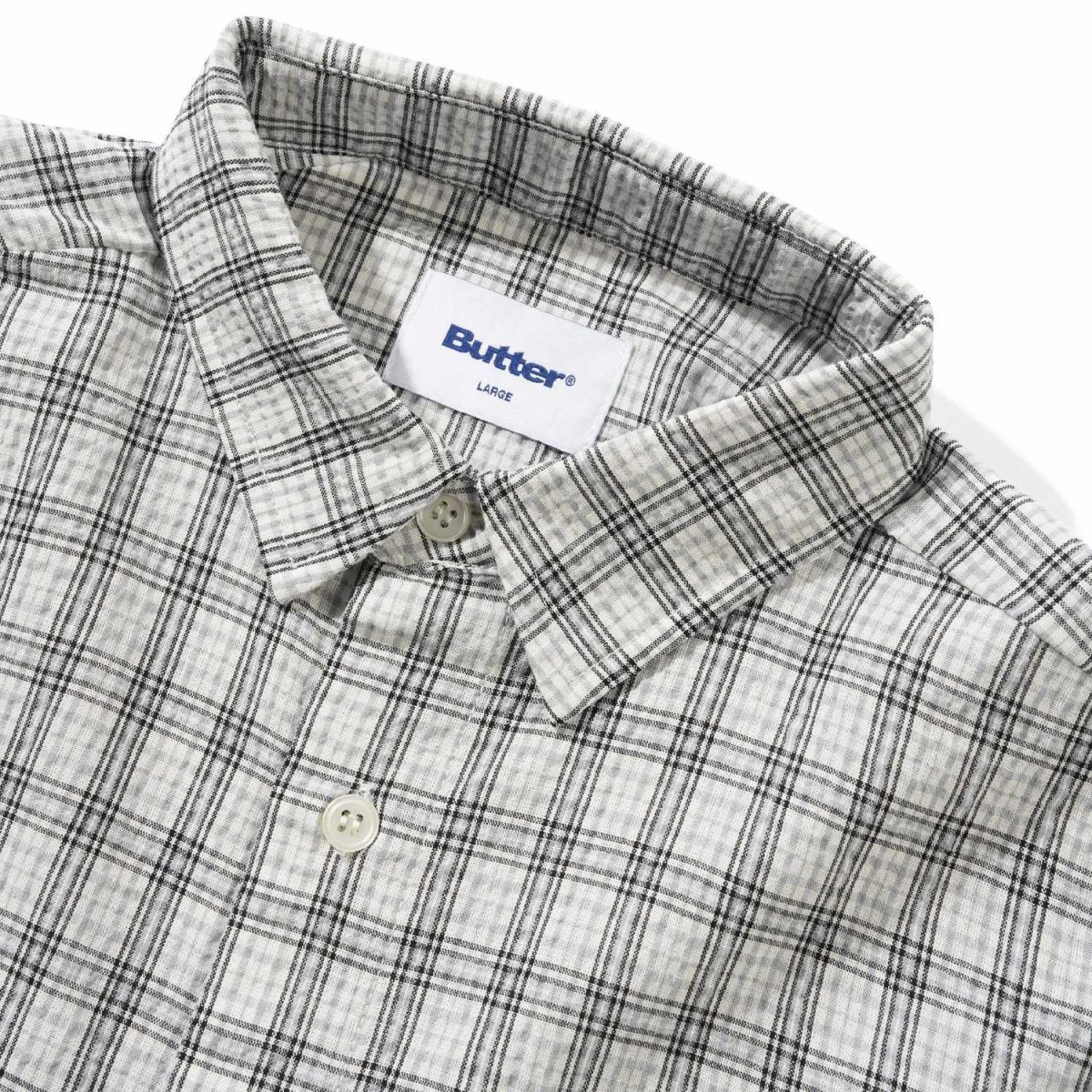 画像2: Butter Goods Equipment S/S Shirts - Grey (2)