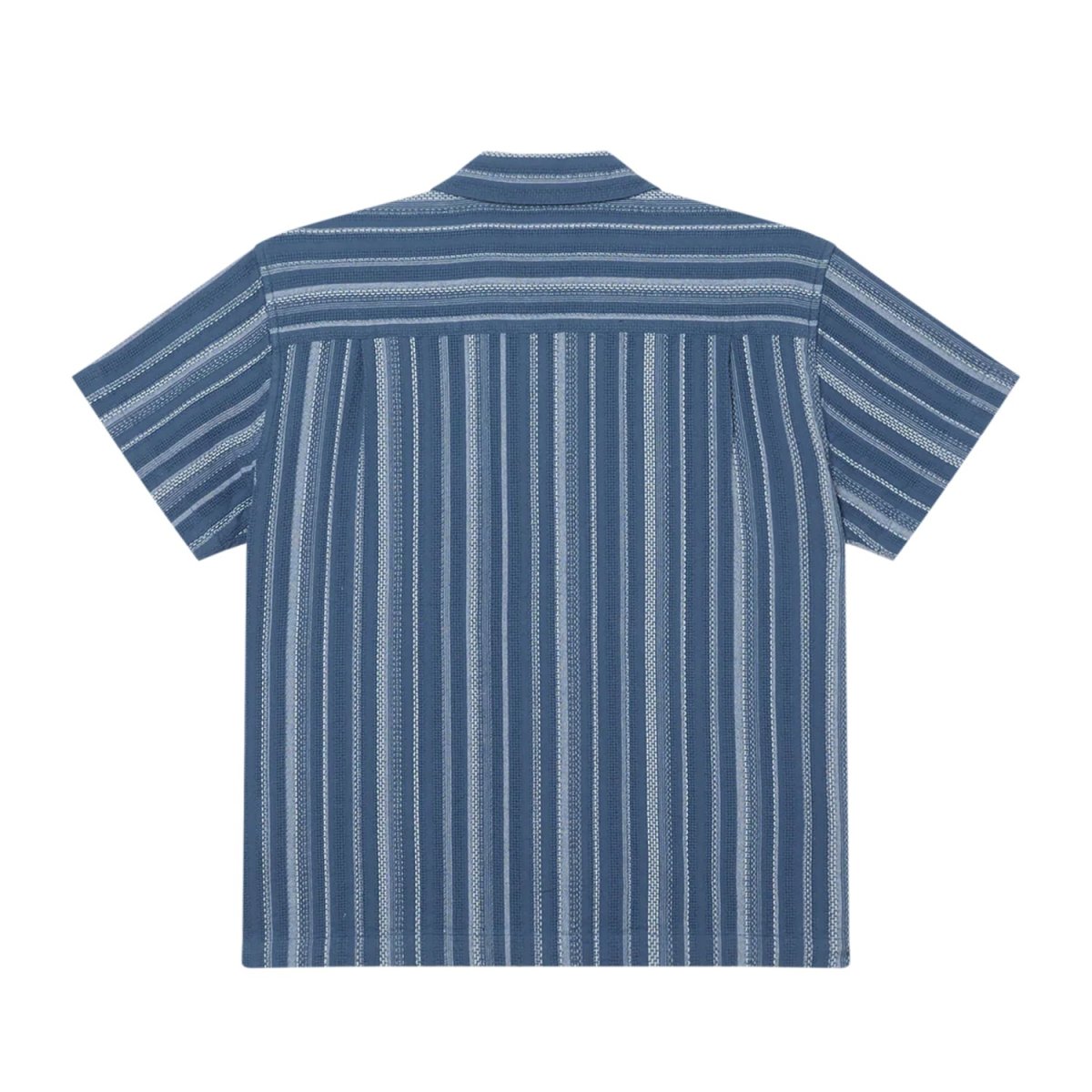 画像2: OBEY Hugh S/S Shirts - Dull Blue Multi (2)