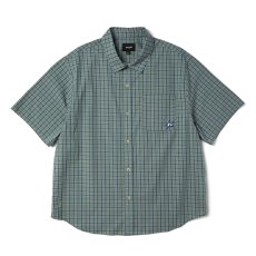 画像1: HUF H Star Plaid Shirts - Marine (1)