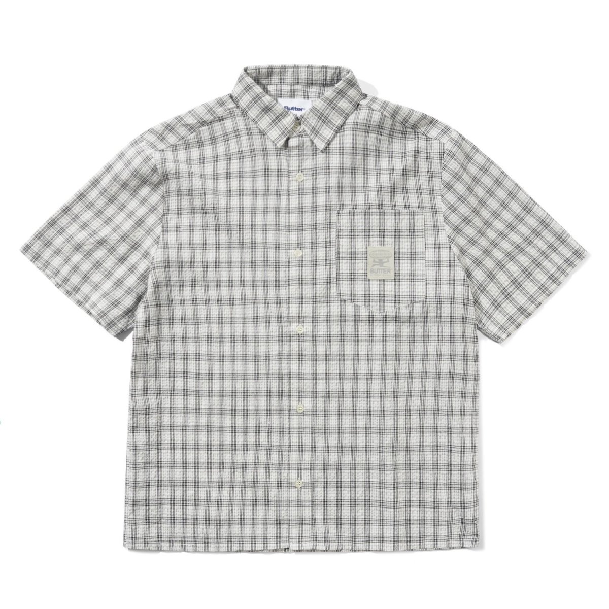 画像1: Butter Goods Equipment S/S Shirts - Grey (1)