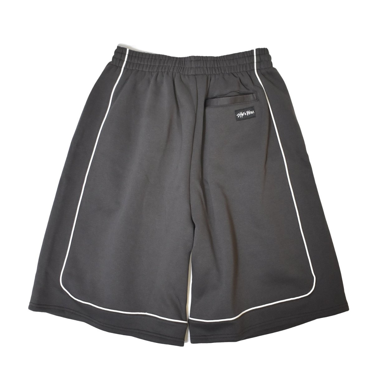 画像2: Shaka Wear Baggy Fleece Basketball Shorts - Grey (2)