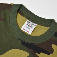 画像2: Shaka Wear 7.5oz Max Heavyweight Cropped Tee - Camo (2)