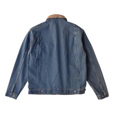 画像2: Dickies Denim Painter Jacket - Khaki Tinted Blue (2)