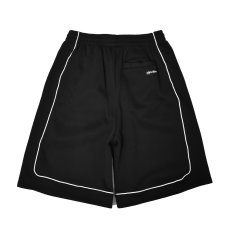 画像2: Shaka Wear Baggy Fleece Basketball Shorts - Black (2)