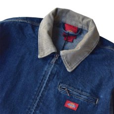 画像3: Dickies Denim Painter Jacket - Dark Indigo (3)