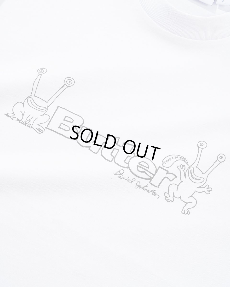 画像2: Butter GoodsｘDaniel Johnston Flog Logo Tee - White (2)