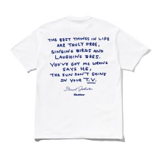 画像2: Butter GoodsｘDaniel Johnston Don't Be Scared Tee - White (2)