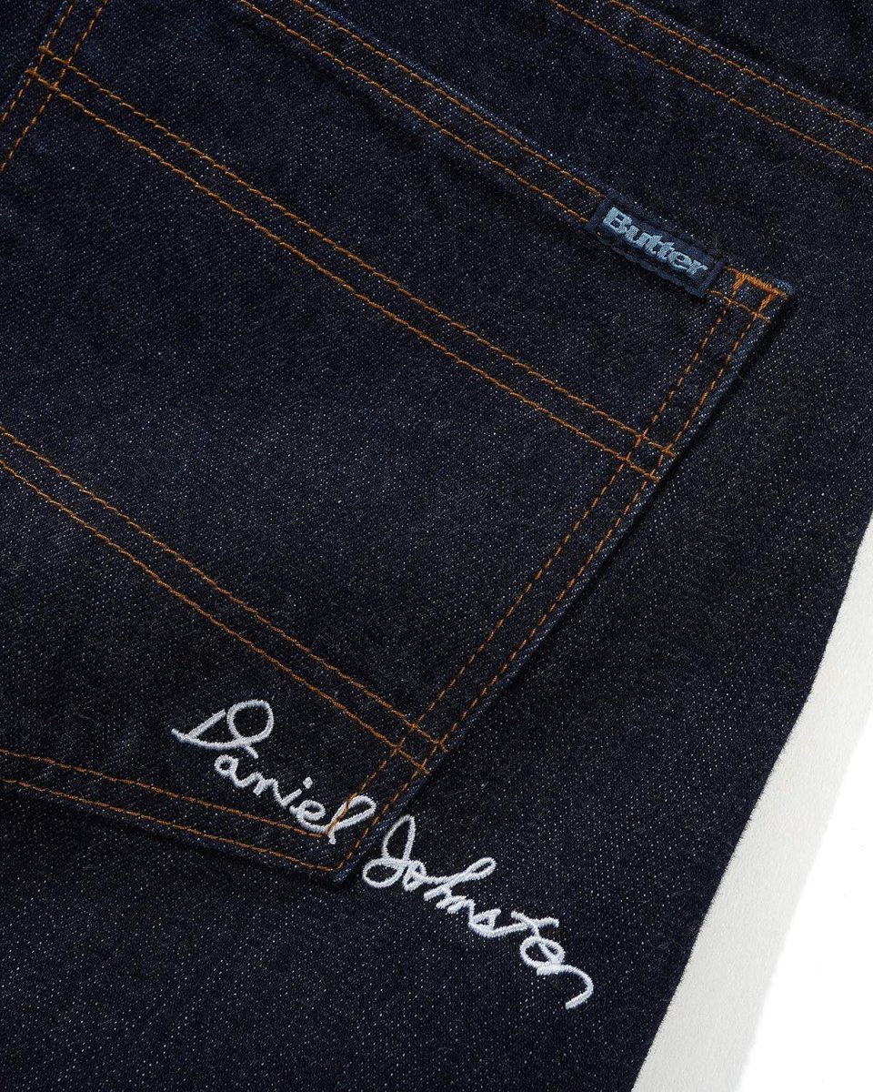 画像6: Butter GoodsｘDaniel Johnston Bull Selvedge Denim Jeans - Indigo (6)
