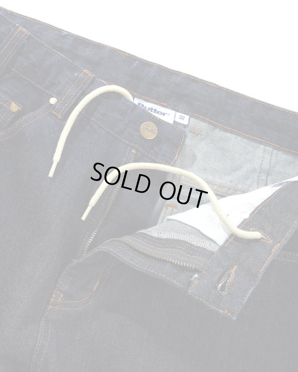 画像3: Butter GoodsｘDaniel Johnston Bull Selvedge Denim Jeans - Indigo (3)