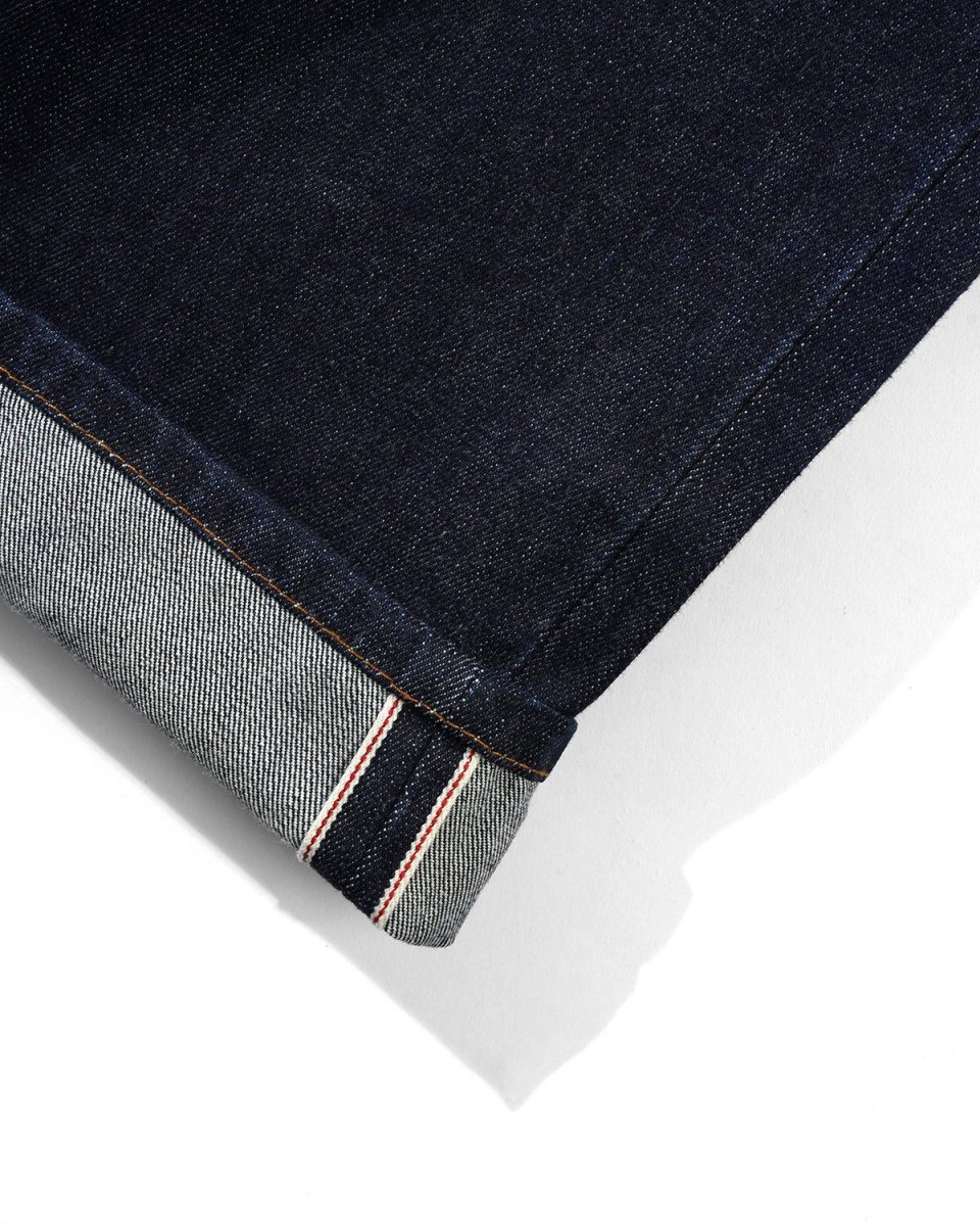 画像4: Butter GoodsｘDaniel Johnston Bull Selvedge Denim Jeans - Indigo (4)