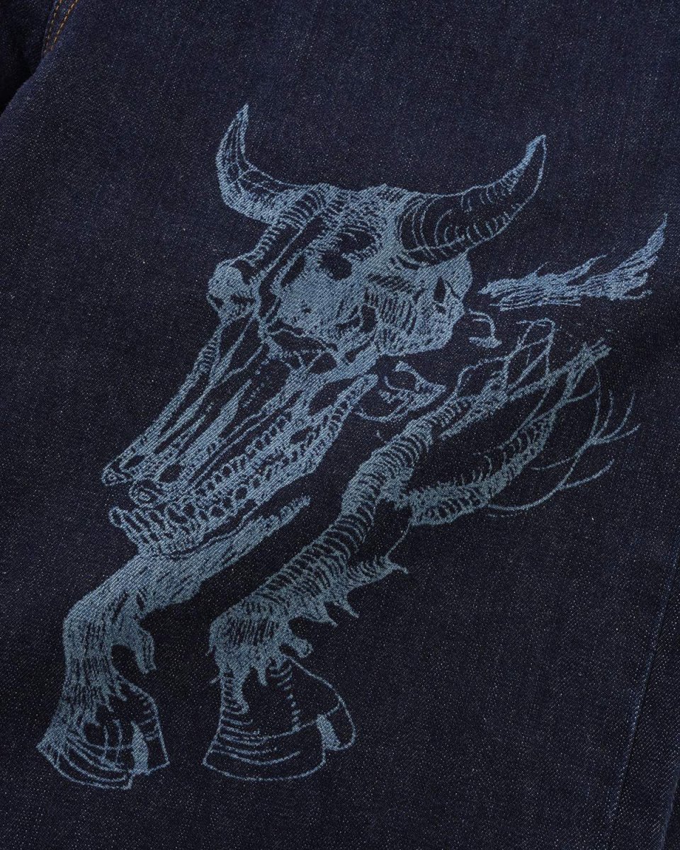 画像5: Butter GoodsｘDaniel Johnston Bull Selvedge Denim Jeans - Indigo (5)