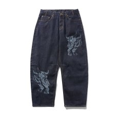 画像1: Butter GoodsｘDaniel Johnston Bull Selvedge Denim Jeans - Indigo (1)